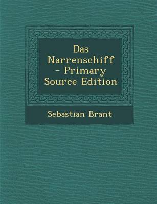 Book cover for Das Narrenschiff - Primary Source Edition