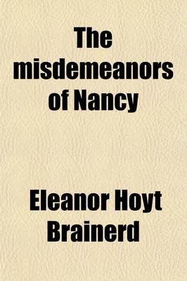 Book cover for The Misdemeanors of Nancy