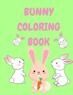 Book cover for Bunny Coloring Book