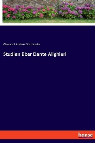 Cover of Studien über Dante Alighieri