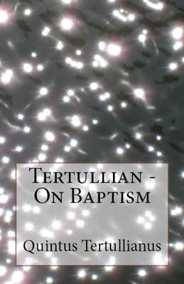 Cover of On Baptism