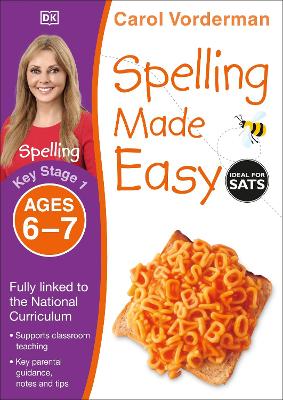 Book cover for Spelling Made Easy, Ages 6-7 (Key Stage 1)