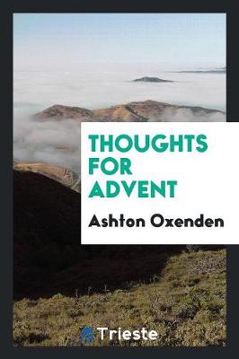 Book cover for Thoughts for Advent