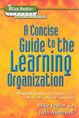 Book cover for A Concise Guide to the Learning Organization