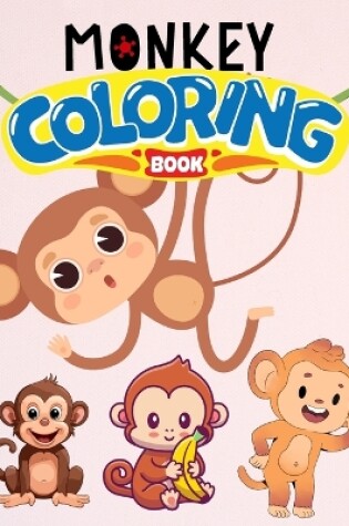 Cover of Monkey Coloring Book