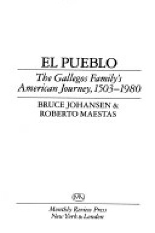 Cover of El Pueblo Pueblo