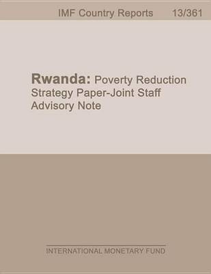 Book cover for Rwanda: Poverty Reduction Strategy Paper-Joint Staff Advisory Note