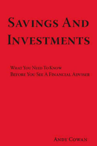 Cover of Savings and Investments