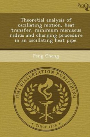 Cover of Theoretial Analysis of Oscillating Motion