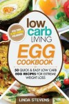 Book cover for Low Carb Living Egg Cookbook