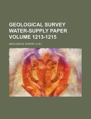 Book cover for Geological Survey Water-Supply Paper Volume 1213-1215