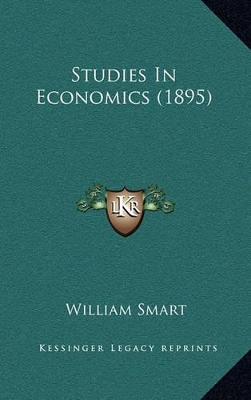 Book cover for Studies in Economics (1895)