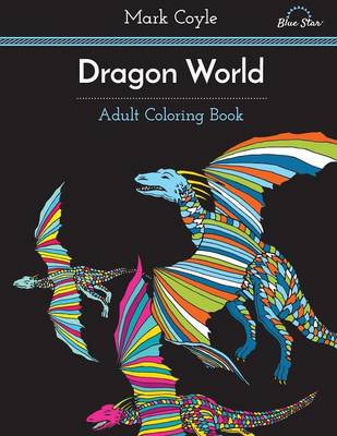 Book cover for Adult Coloring Book: Dragon World