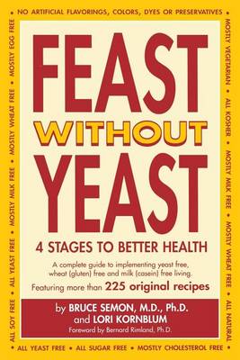 Book cover for Feast Without Yeast 4 Stages to Better Health