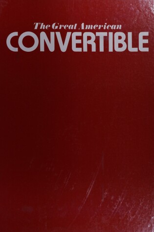 Cover of Great American Convertible