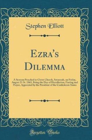 Cover of Ezra's Dilemma
