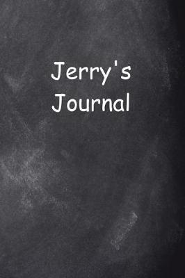 Cover of Jerry Personalized Name Journal Custom Name Gift Idea Jerry
