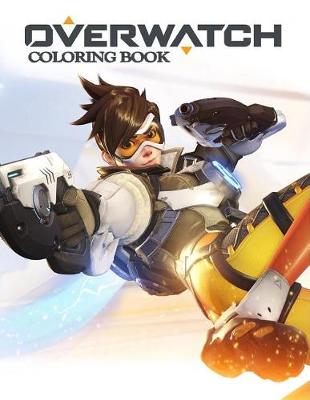 Book cover for Overwatch Coloring Book