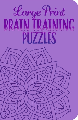 Book cover for Large Print Brain Training Puzzles