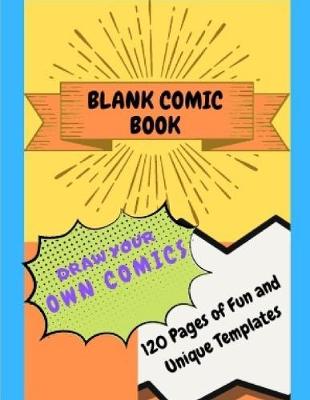 Book cover for Blank comic book