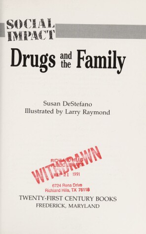 Book cover for Drugs and the Family