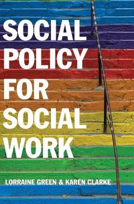 Book cover for Social Policy for Social Work