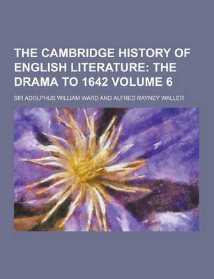 Book cover for The Cambridge History of English Literature Volume 6