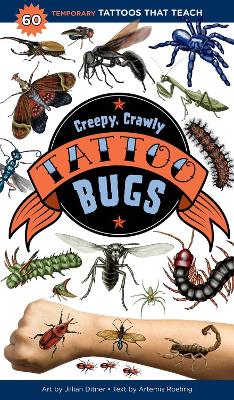 Book cover for Creepy, Crawly Tattoo Bugs