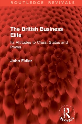 Cover of The British Business Elite