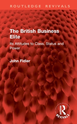 Book cover for The British Business Elite