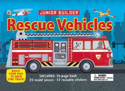 Book cover for Junior Builder: Rescue Vehicles