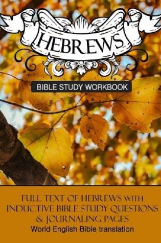 Cover of Hebrews Inductive Bible Study Workbook