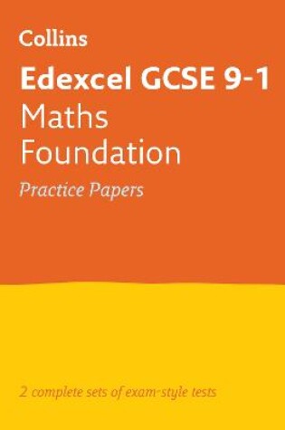 Cover of Edexcel GCSE 9-1 Maths Foundation Practice Papers