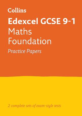 Cover of Edexcel GCSE 9-1 Maths Foundation Practice Papers