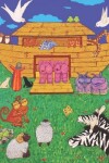 Book cover for Cute Bible Story Noah's Ark Blank Lined Journal for Girl or Boy Notebook
