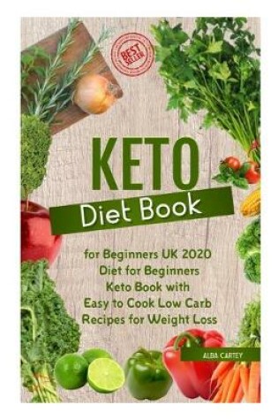 Cover of Keto Diet Book for Beginners UK 2020