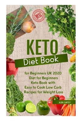 Book cover for Keto Diet Book for Beginners UK 2020