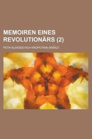 Cover of Memoiren Eines Revolutionars (2)