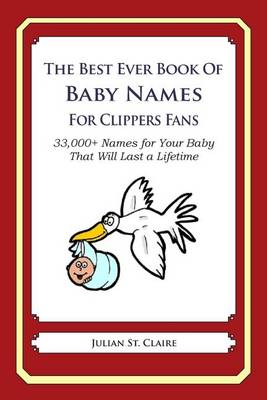 Book cover for The Best Ever Book of Baby Names for Clippers Fans