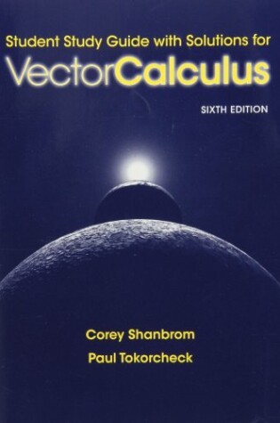 Cover of Study Guide with Solutions for Vector Calculus