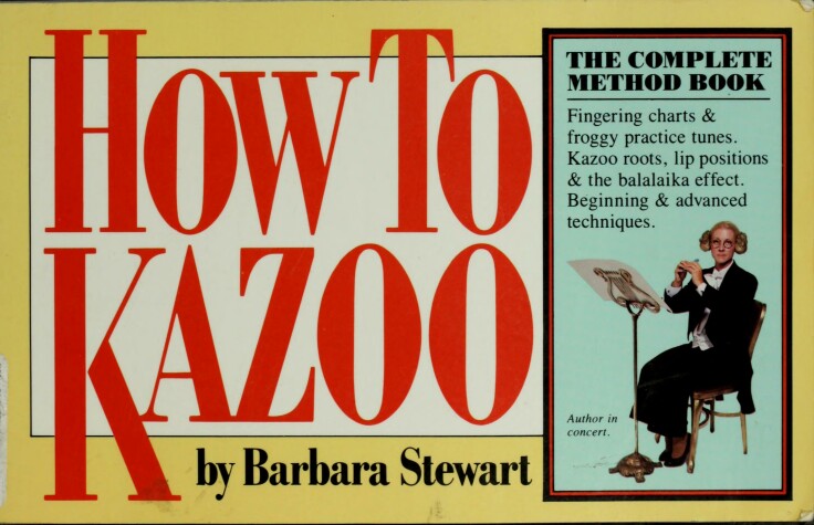Book cover for How to Kazoo
