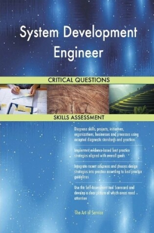 Cover of System Development Engineer Critical Questions Skills Assessment