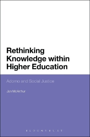 Cover of Rethinking Knowledge within Higher Education