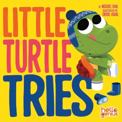 Book cover for Little Turtle Tries