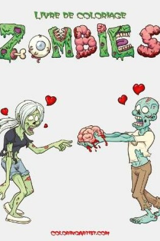Cover of Livre de coloriage Zombies 1