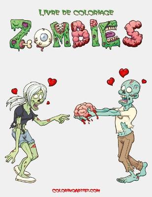 Book cover for Livre de coloriage Zombies 1