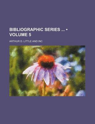 Book cover for Bibliographic Series (Volume 5)