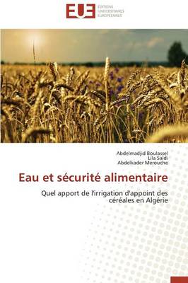 Book cover for Eau Et S curit  Alimentaire