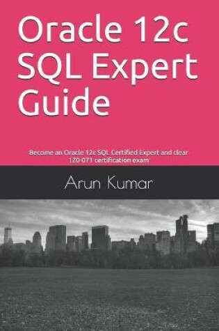 Cover of Oracle 12c SQL Expert Guide