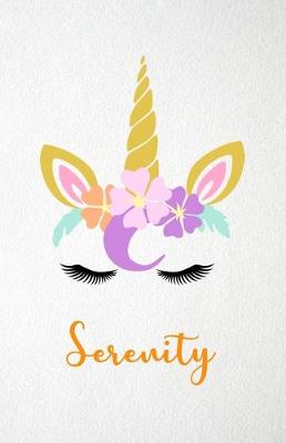 Book cover for Serenity A5 Lined Notebook 110 Pages